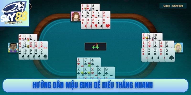 Hướng dẫn mậu binh dễ hiểu thắng nhanh